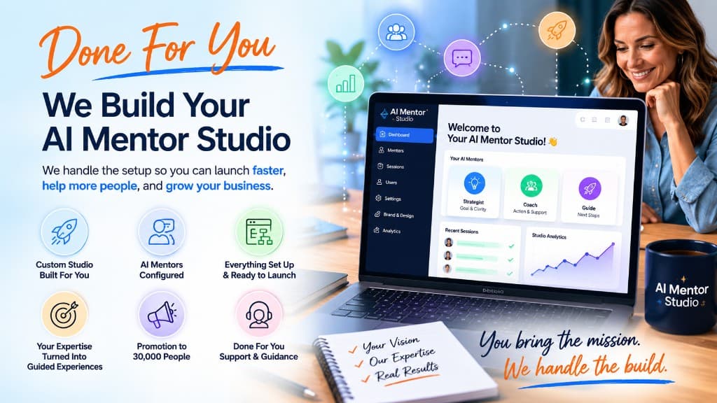 Done For You AI Mentor Studio Buildout